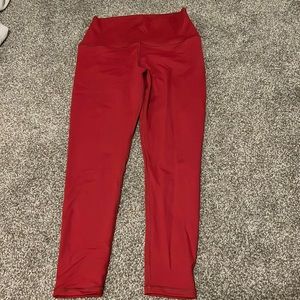 NWOT Born Primitive lift yourself up 7/8 length wine leggings